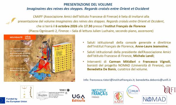 Presentazione del volume Imaginaires des reines des steppes